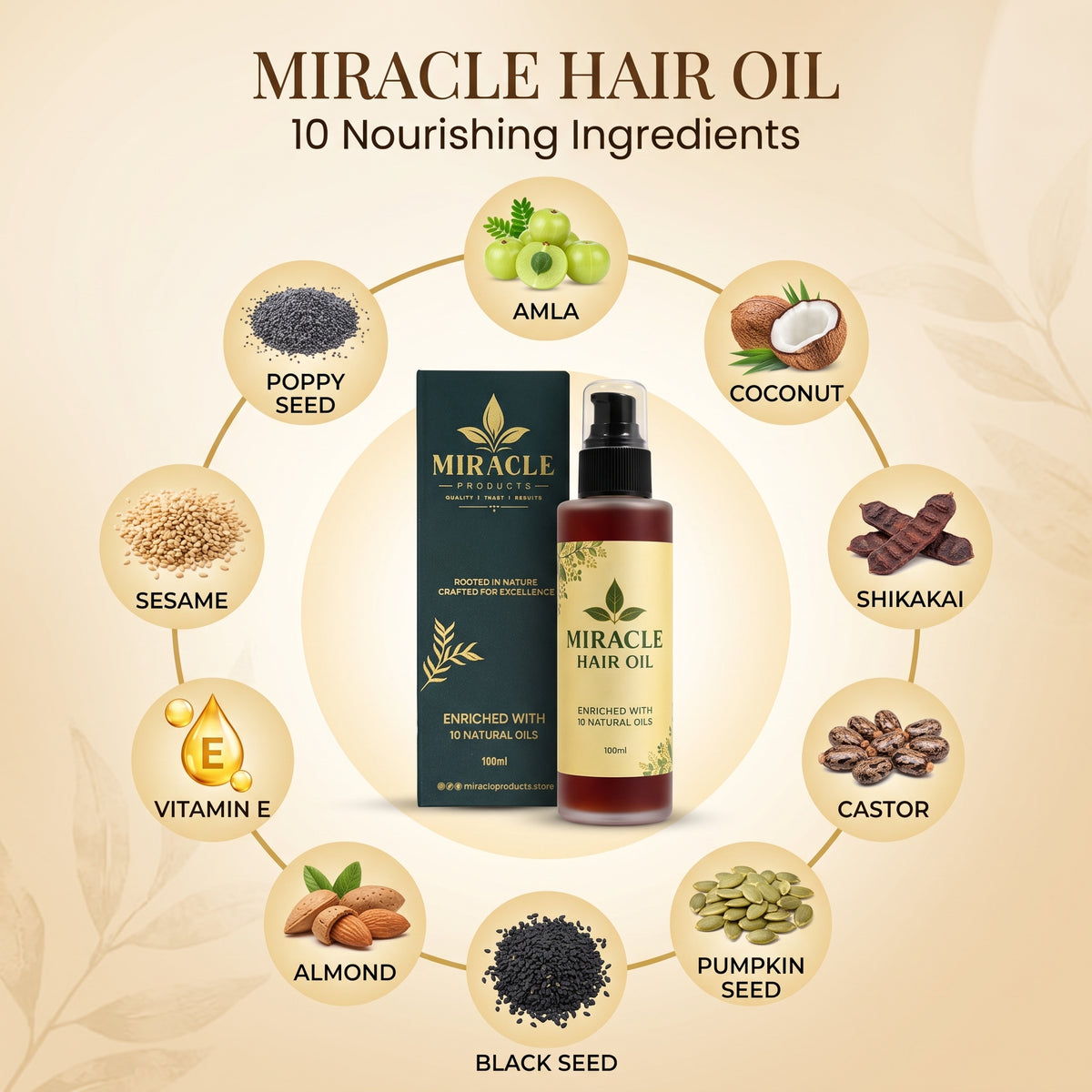 Miracle hair Oil